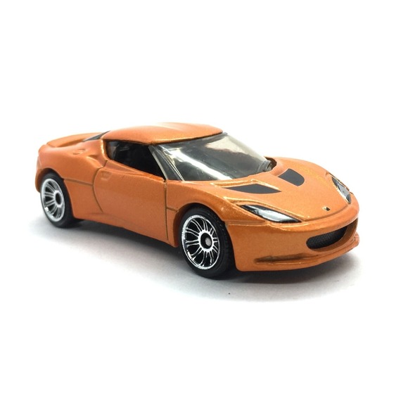 Matchbox 2008 '08 Lotus Evora Car‎ Metal Flake Orange Die Cast 1/60 Loose MB750